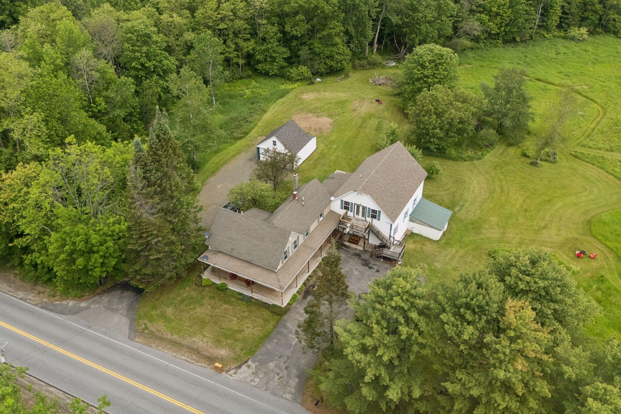 1228 Long Plains Road Buxton, ME 04093 - Photo 89 of 92 Aerial view
