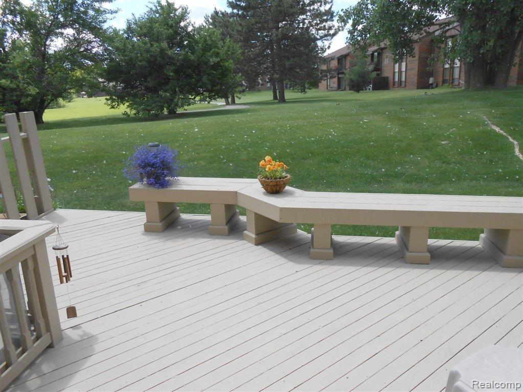 572 Tennyson, Unit 77 Rochester, MI 48307 - Photo 13 of 17 Deck view open.jpg