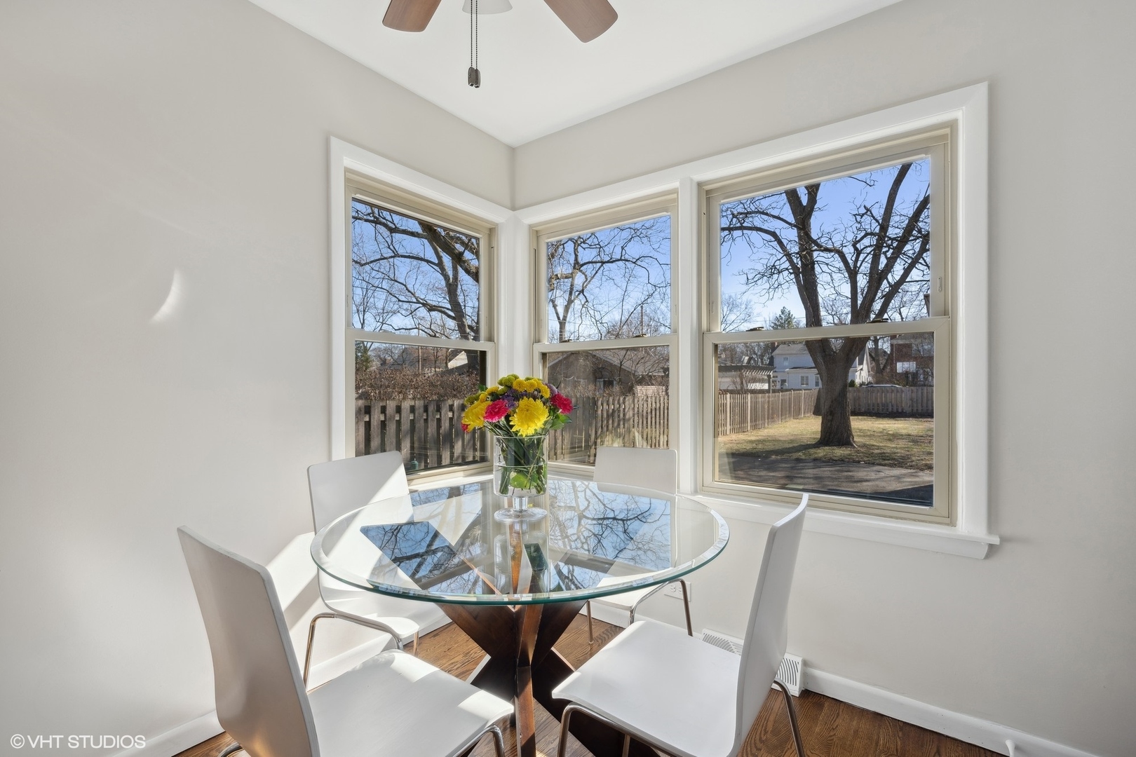 2237 Dewes Street Glenview, IL 60025 - Photo 8 of 20 a view of a dining room with furniture window and outside view