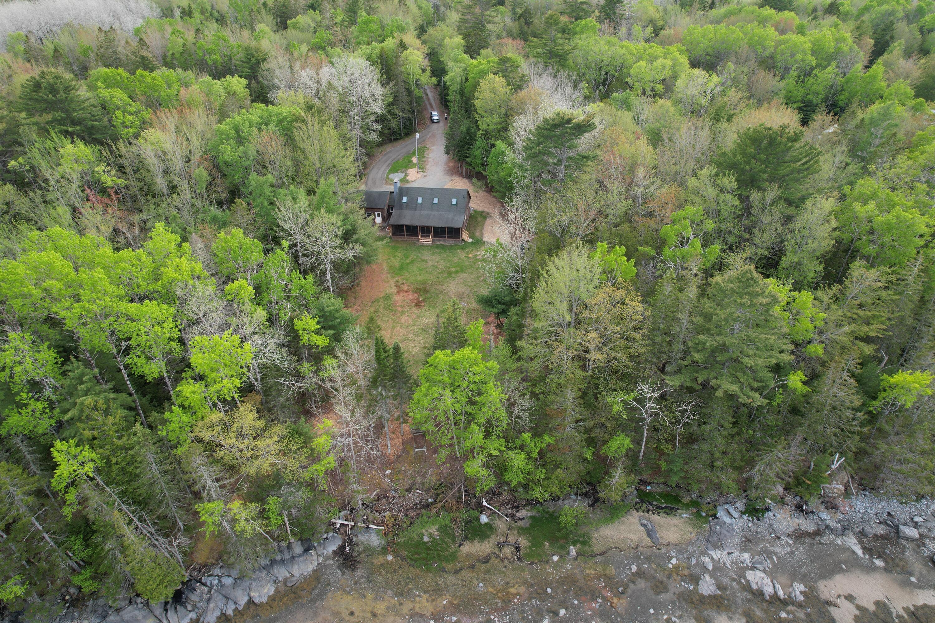 373 Seal Point Road Lamoine, ME 04605 - Photo 59 of 61 aerial shore distant
