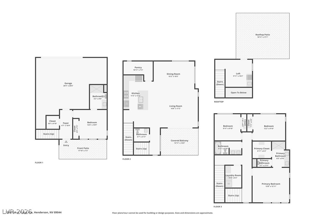 3338 Esker Rdg Avenue Henderson, NV 89044 - Photo 70 of 70 Combined Floorplan