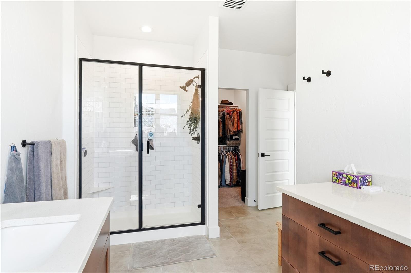287 Dipper Court Berthoud, CO 80513 - Photo 21 of 29 a bathroom with a tub sink and shower