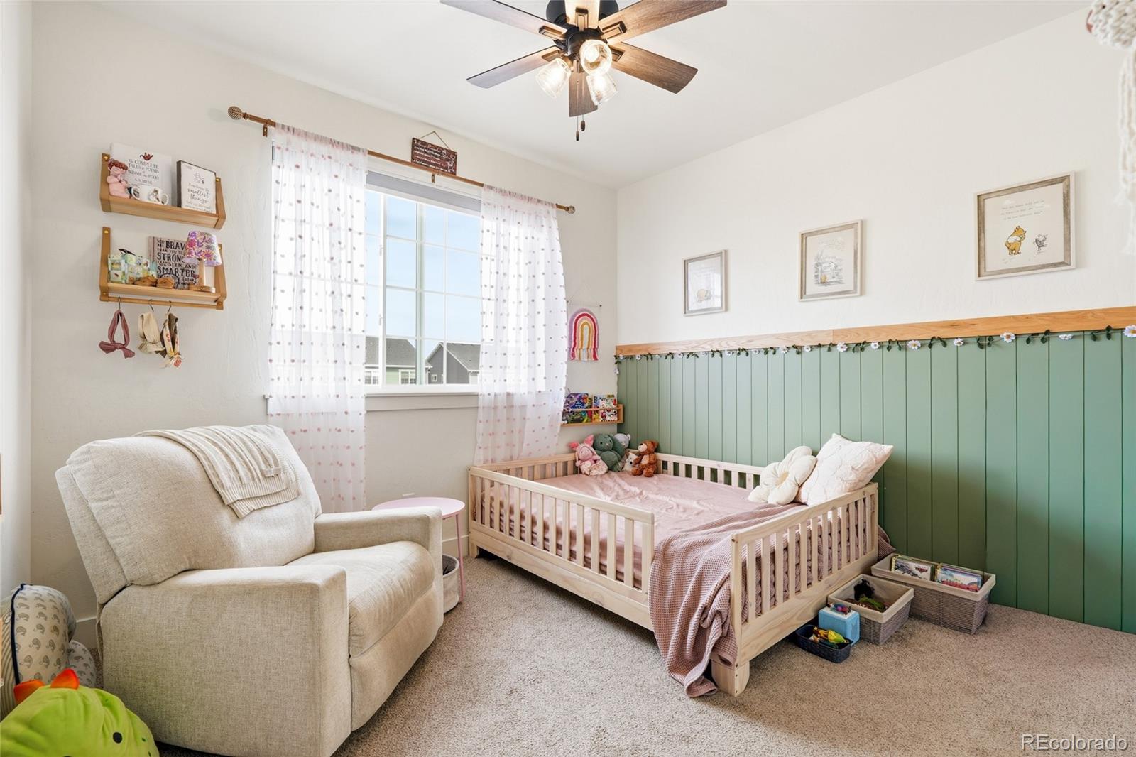287 Dipper Court Berthoud, CO 80513 - Photo 22 of 29 a bedroom with furniture and windows