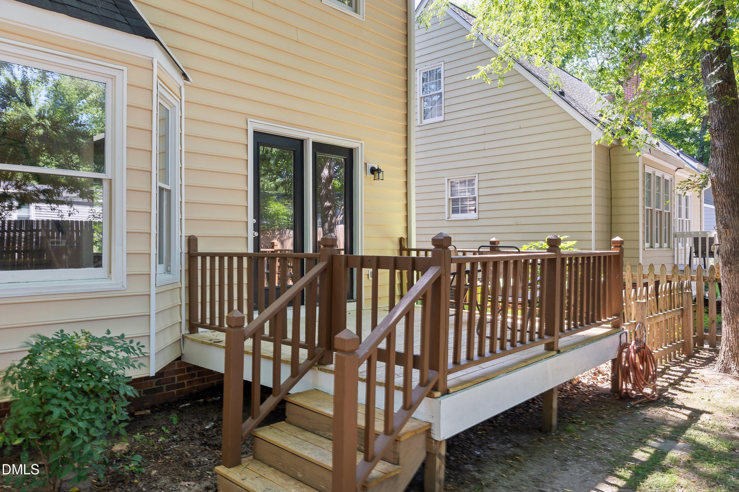 4713 Draper Road Raleigh, NC 27616 - Photo 30 of 39 Good Size Deck