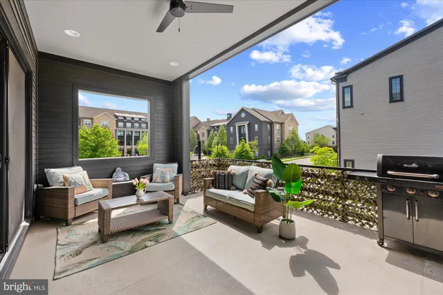 a view of a building and a street