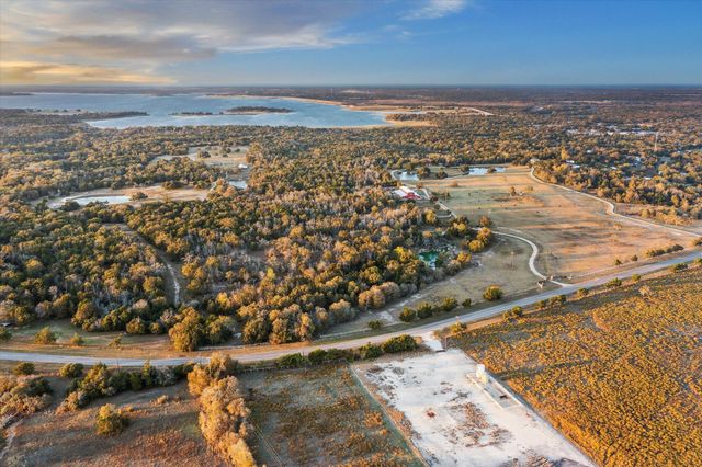 a view of a beach with an ocean view