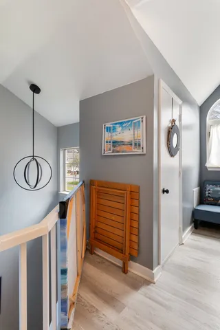 a view of a walk in closet