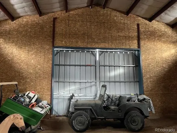 a car parked in front of a building