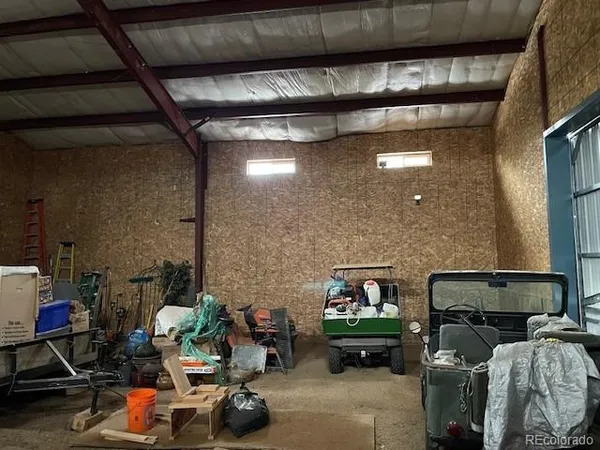 a room with storage and utility