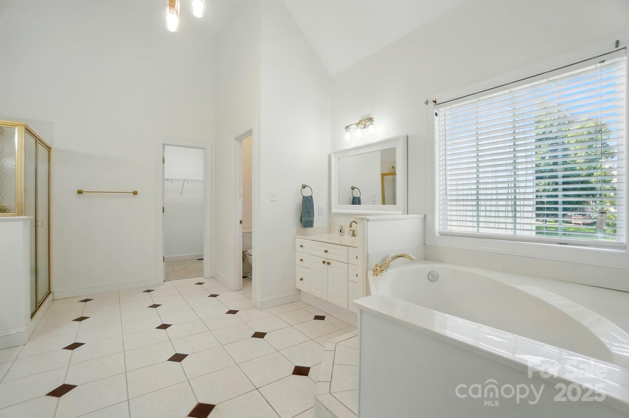 201 Limerick Drive Matthews, NC 28104 - Photo 19 of 34 a bathroom with bathtub sink and shower