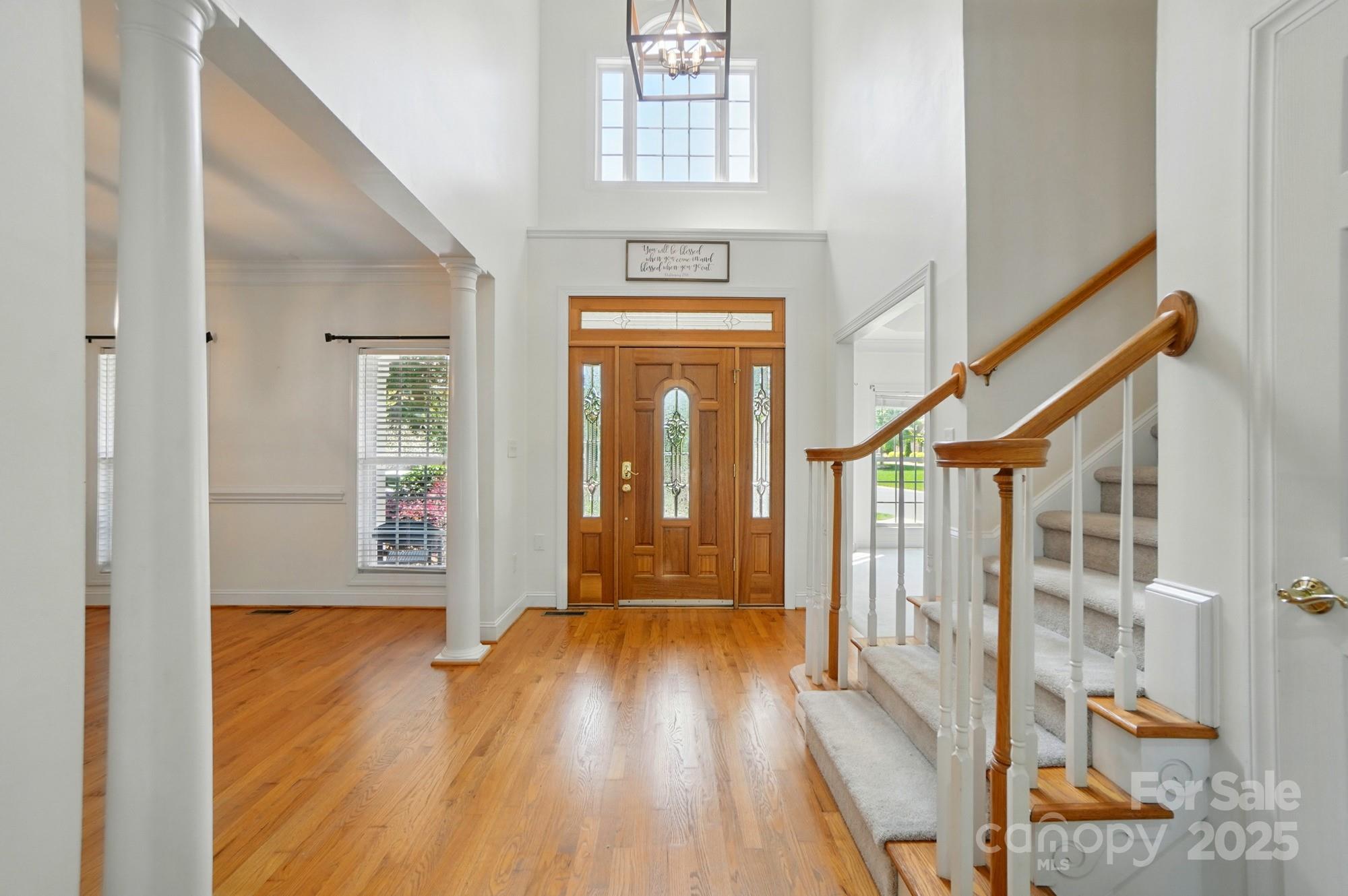 201 Limerick Drive Matthews, NC 28104 - Photo 5 of 34 wooden floor in an empty room with a window