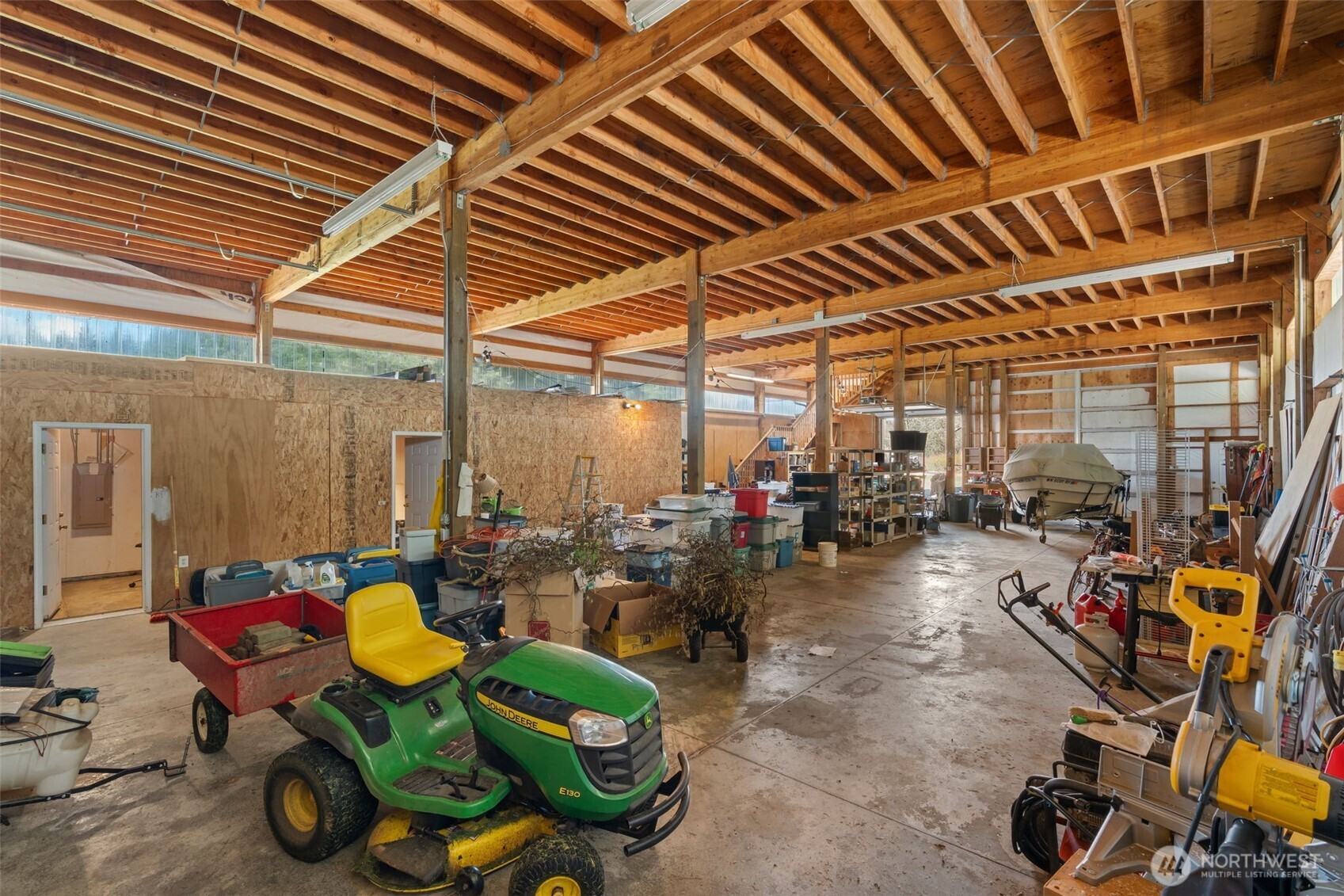 301 Russell Road Winlock, WA 98596 - Photo 30 of 40 a view of a room with gym equipment
