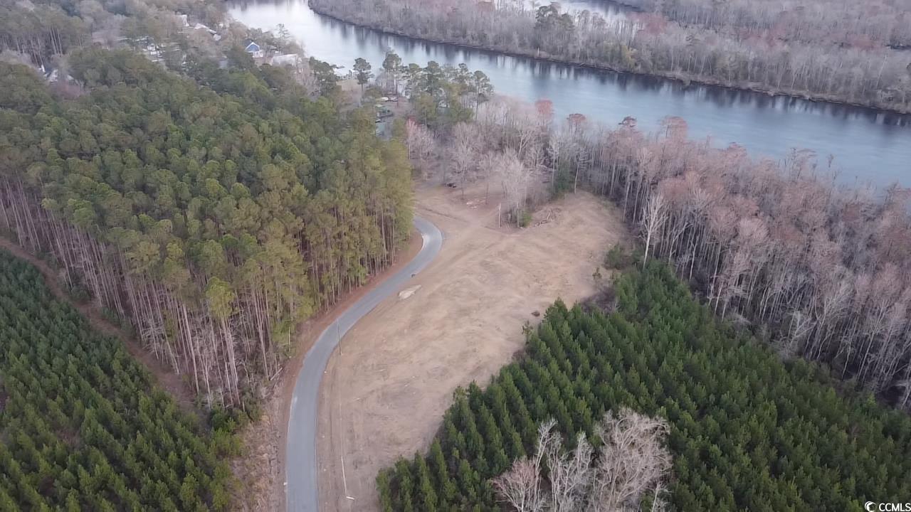 Tbd Comanche Drive Georgetown, SC 29440 - Photo 2 of 10 Aerial view with a forest view and a water view