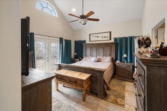 a very nice looking room with a large window