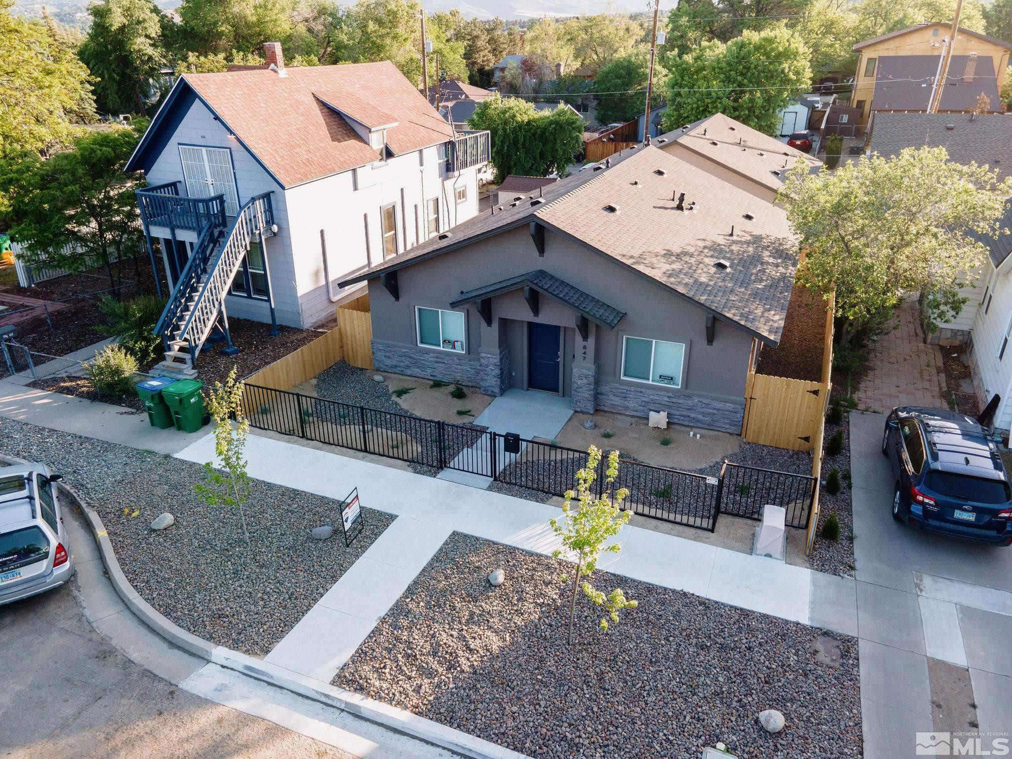 630 West 9th Street Reno, NV 89503 - Photo 3 of 20 a view of a house with backyard patio and sitting area
