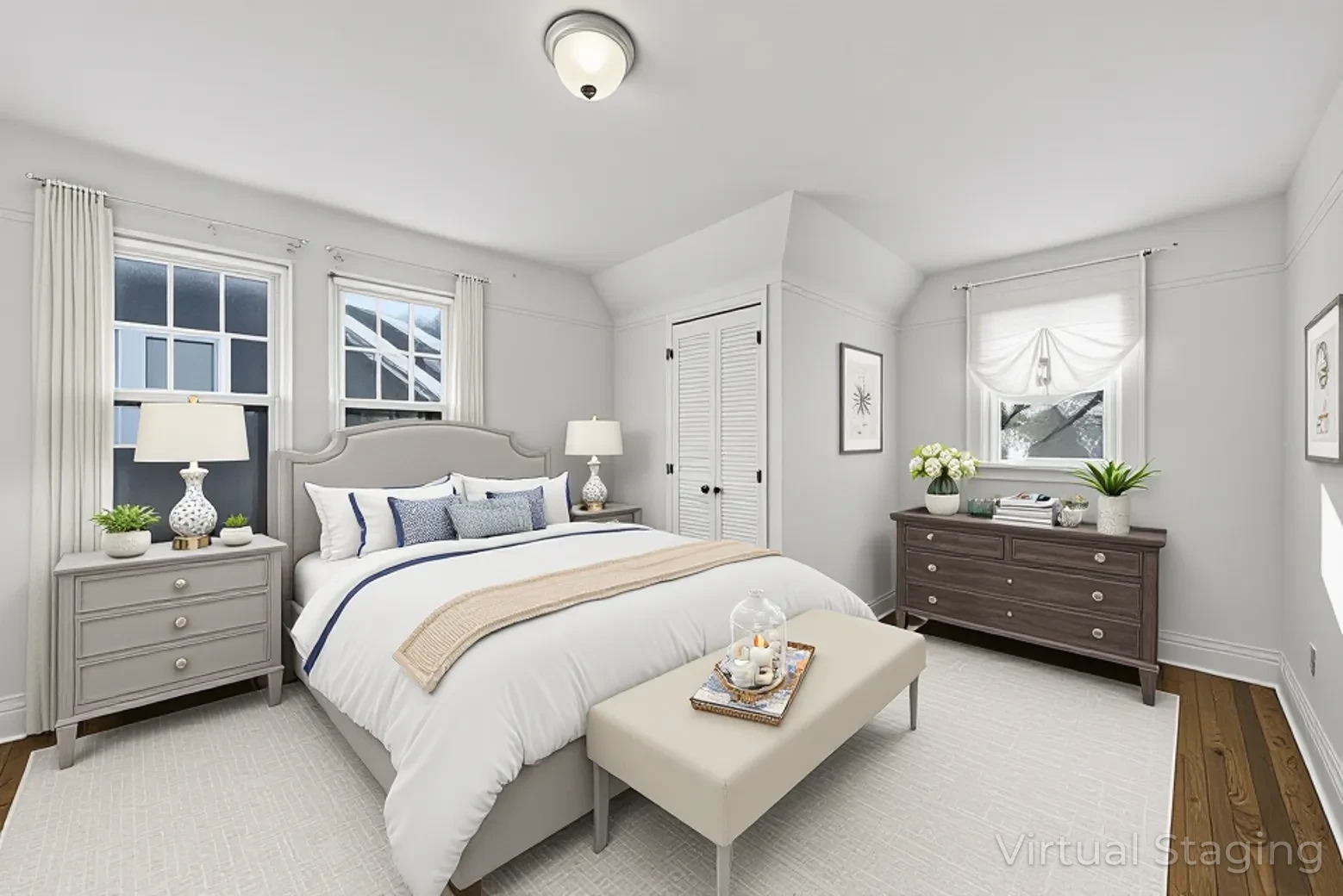 314 Elm Street Lombard, IL 60148 - Photo 16 of 43 a bed room with a bed and a dresser