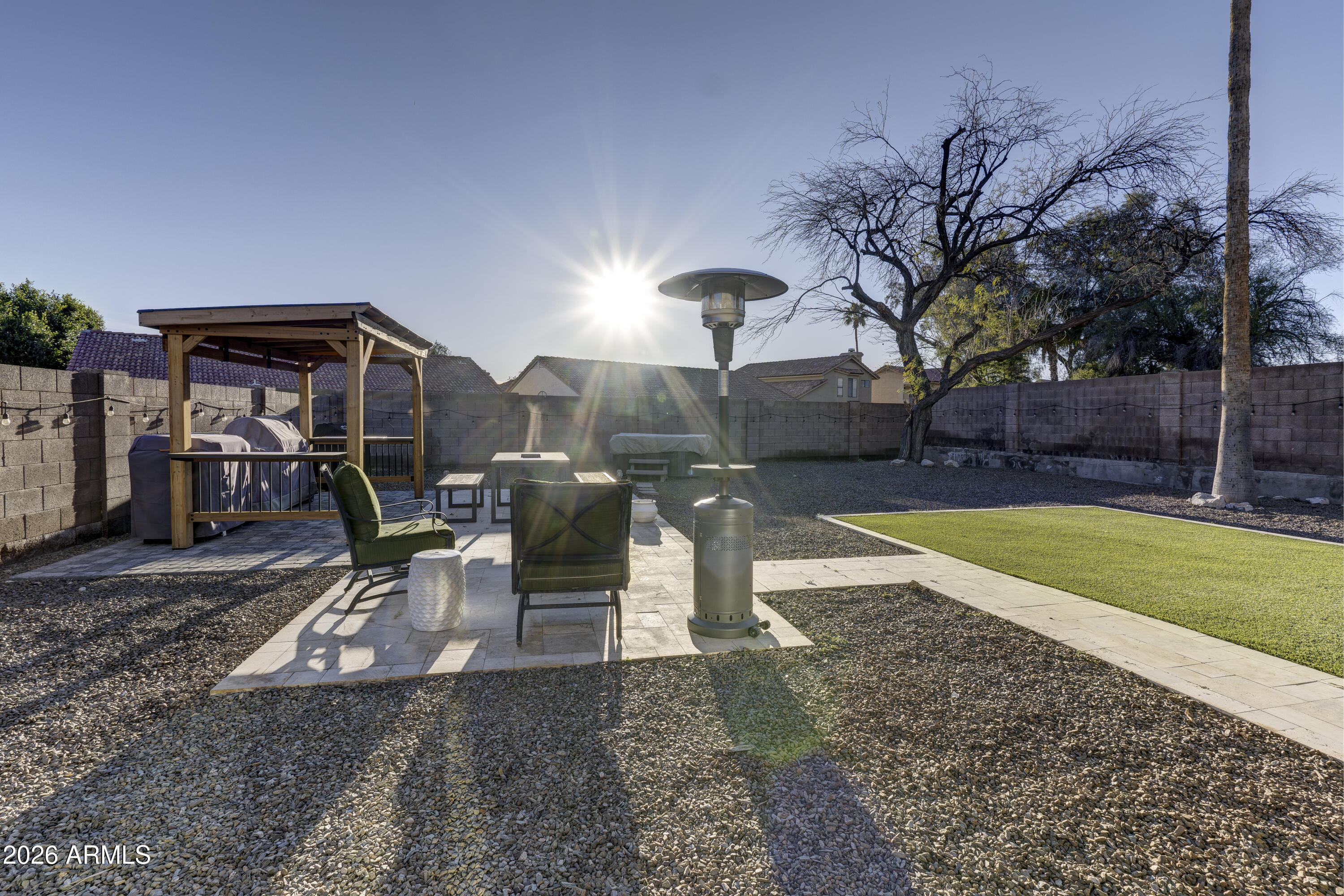 15030 South 28th Street Phoenix, AZ 85048 - Photo 21 of 32 Backyard/Travertine