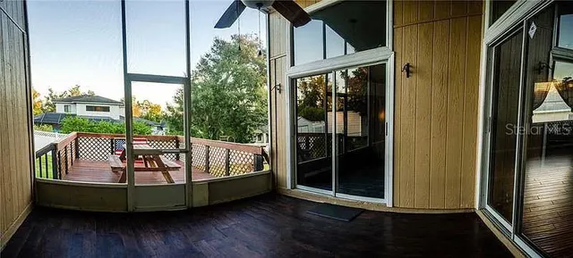 a view of sitting area in balcony