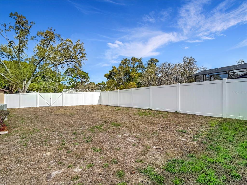 7478 Dundee Way Weeki Wachee, FL 34613 - Photo 50 of 52 a view of a backyard