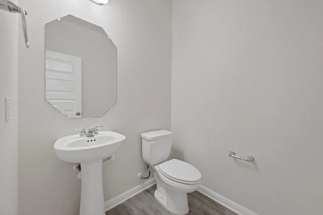 wooden floor in an empty room