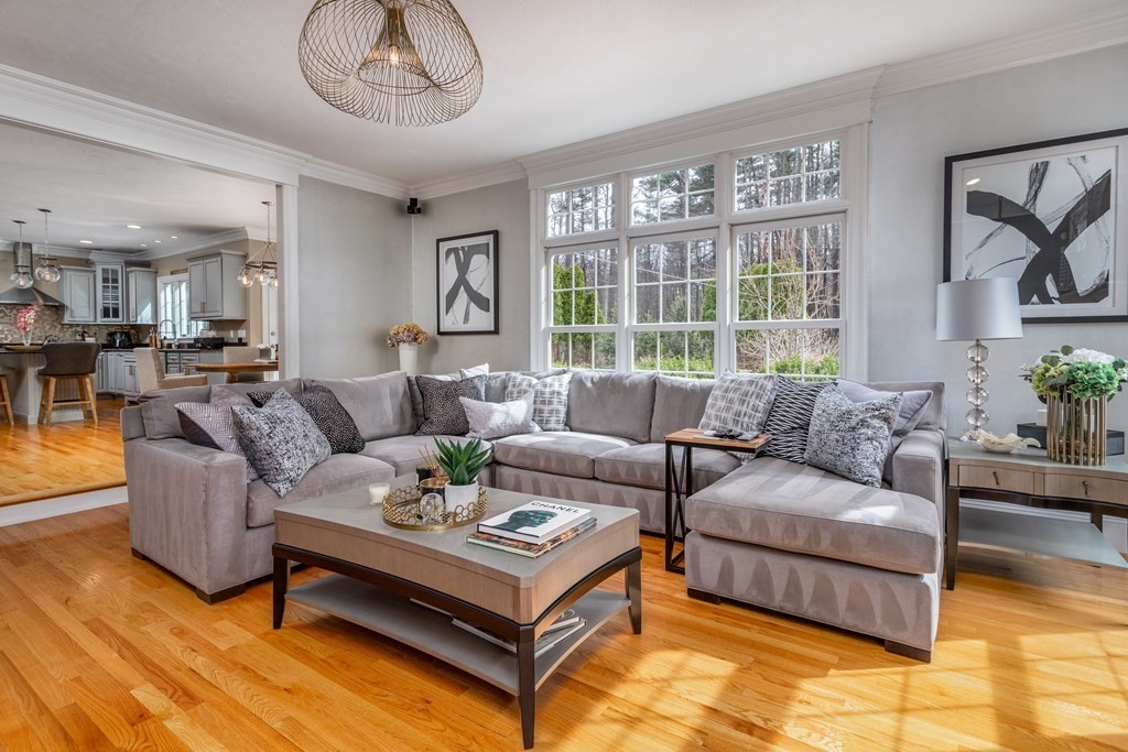 298 Harvard Road Bolton, MA 01740 - Photo 5 of 42 a living room with furniture and a large window