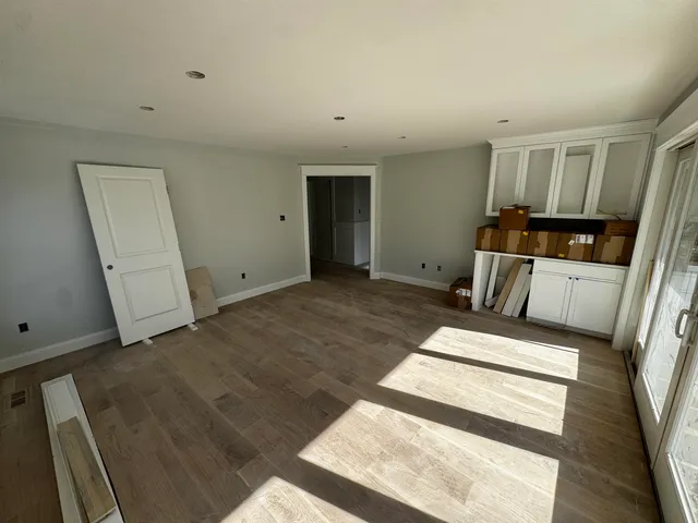 a view of front door