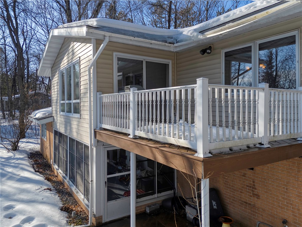 431 Spring Lake Road Rhinelander, WI 54501 - Photo 28 of 38 Private deck overlooking backyard