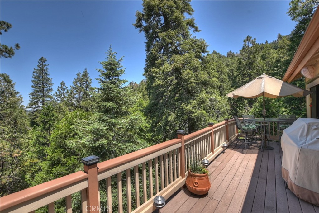 1100 Arbula Drive Crestline, CA 92325 - Photo 14 of 50 a view of balcony with furniture