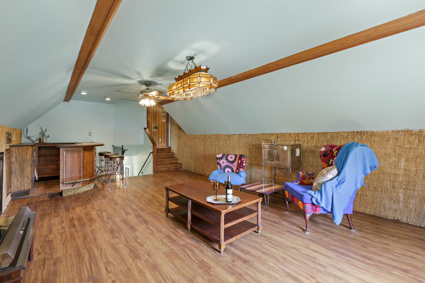 4853 Proctor Road Castro Valley, CA 94546 - Photo 36 of 43 a living room with furniture and wooden floor