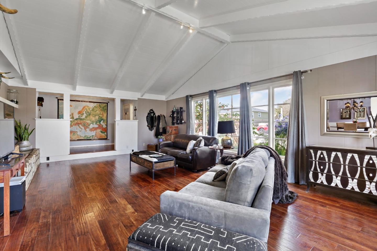 4853 Proctor Road Castro Valley, CA 94546 - Photo 9 of 43 a living room with furniture and wooden floor
