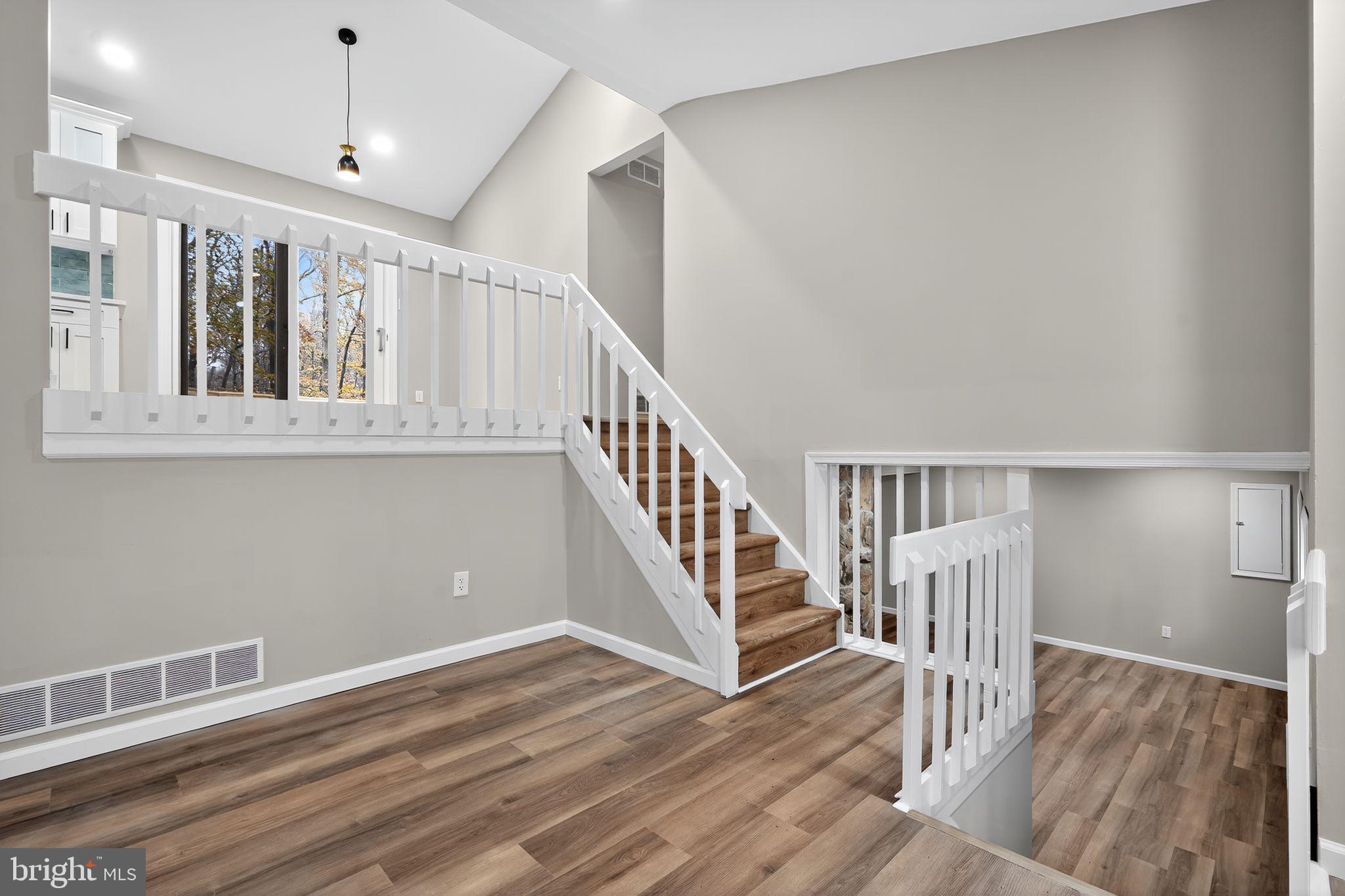 120 Gilbert Road Bordentown, NJ 08505 - Photo 13 of 52 a view of entryway and hall with wooden floor