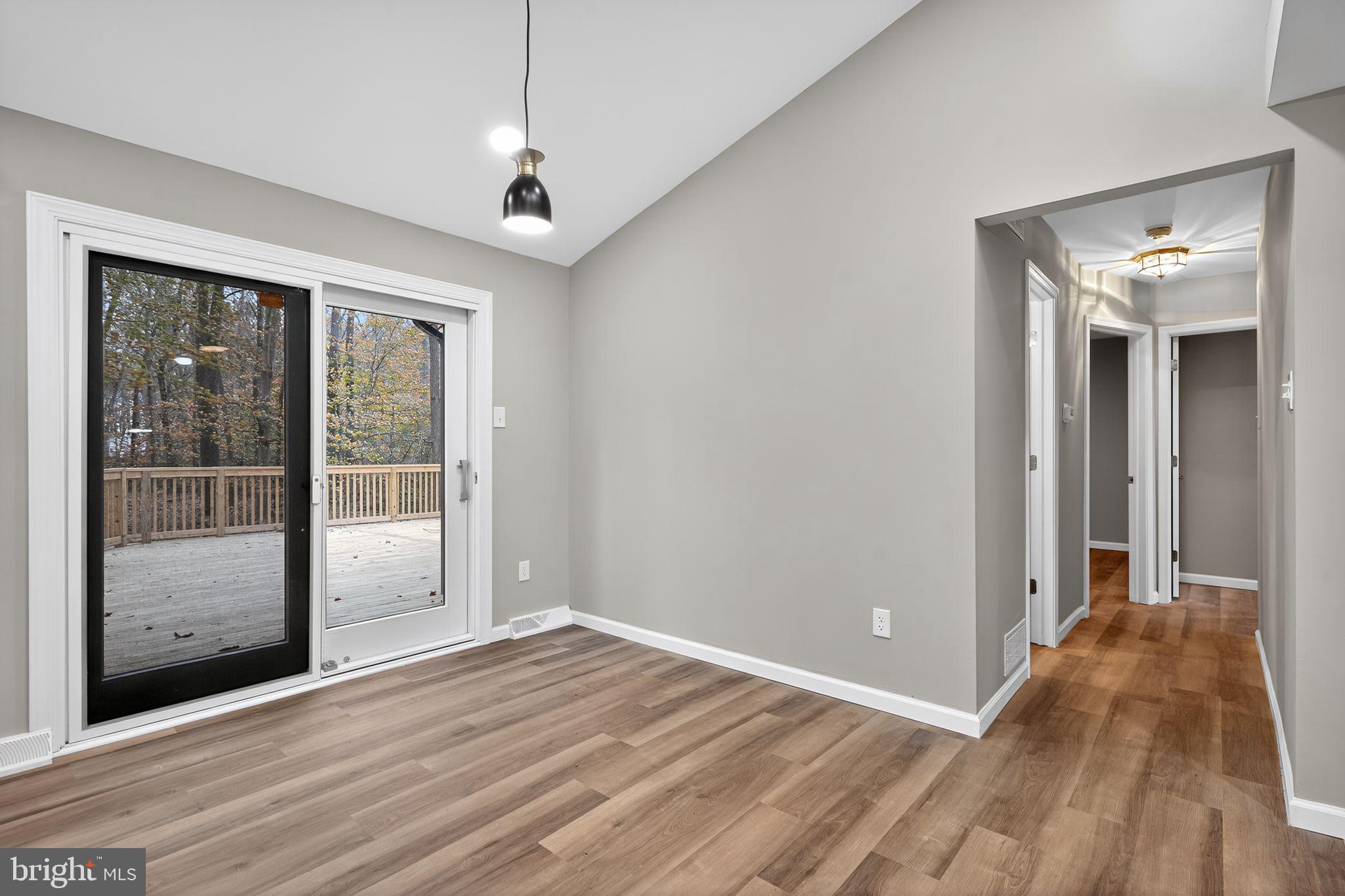 120 Gilbert Road Bordentown, NJ 08505 - Photo 21 of 52 a view of a room with wooden floor and sliding glass door