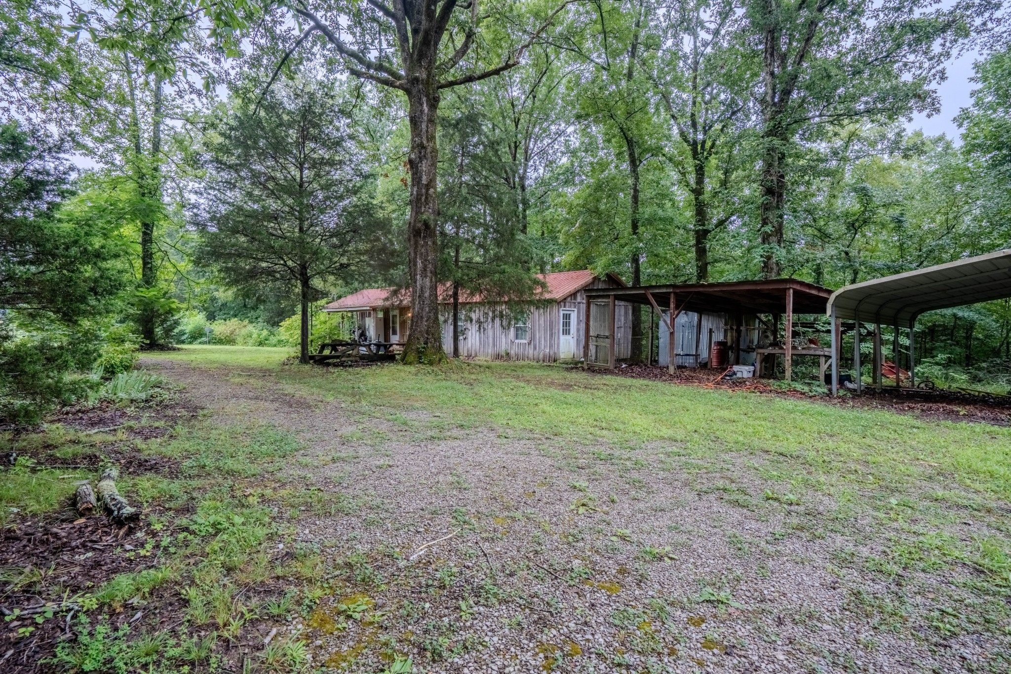 366 Ridge Road Westpoint, TN 38486 - Photo 22 of 35 a view of a house with backyard and trees