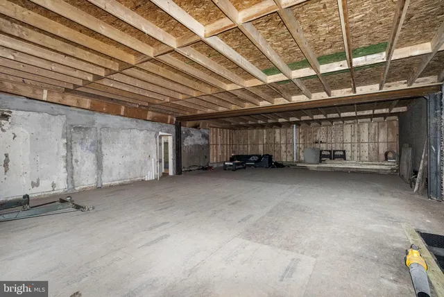 a view of storage and utility room