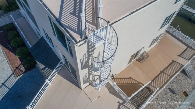 a view of a house with a door