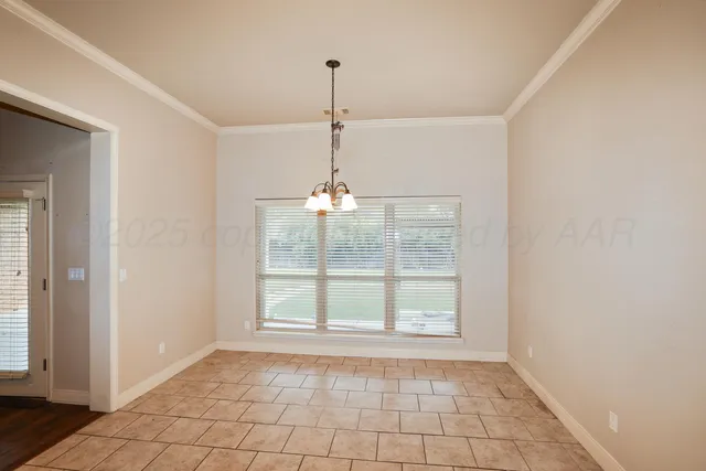 a view of an empty room with window