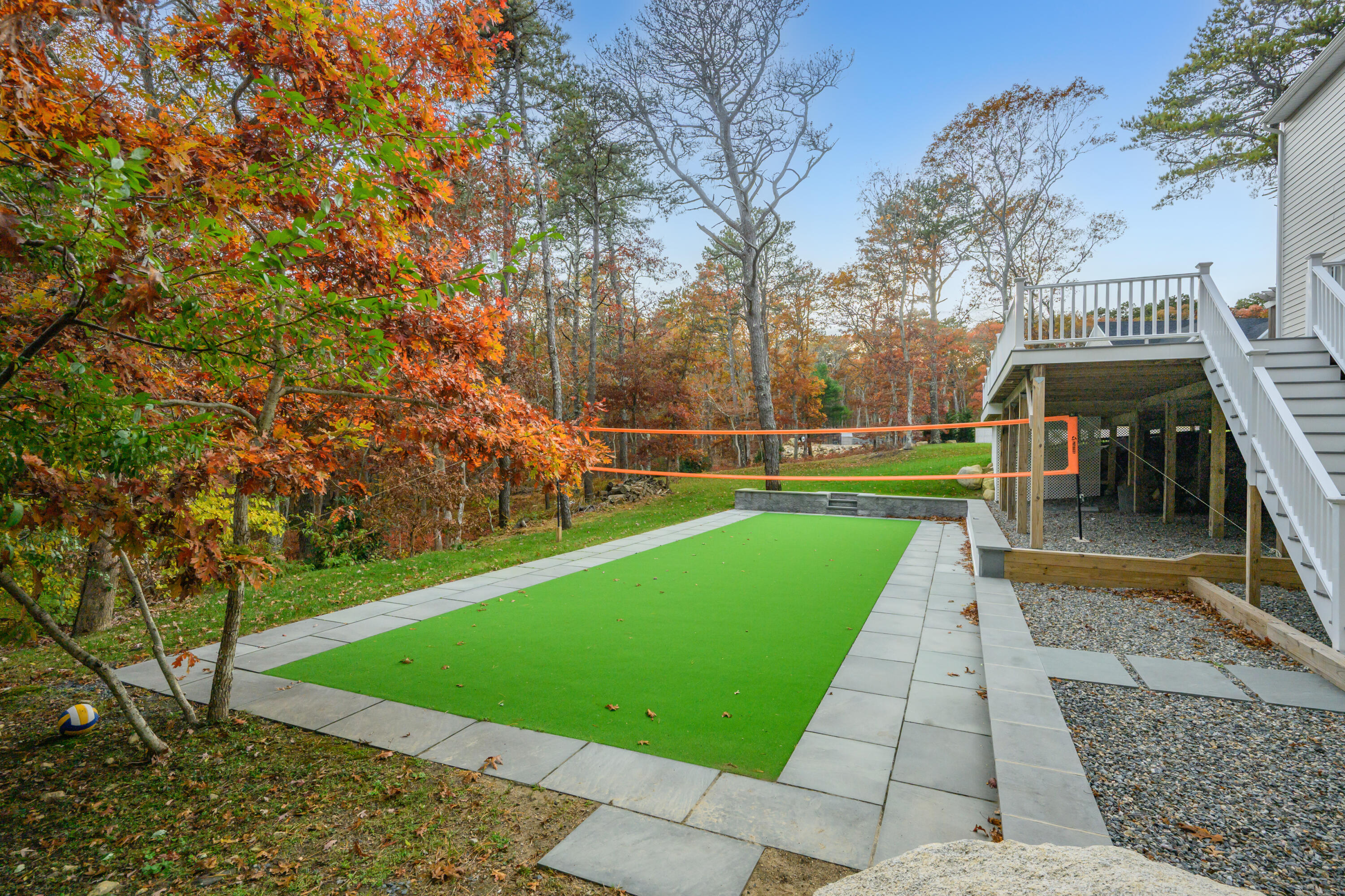 41 Dromoland Lane Barnstable, MA 02630 - Photo 24 of 30 Back yard court area