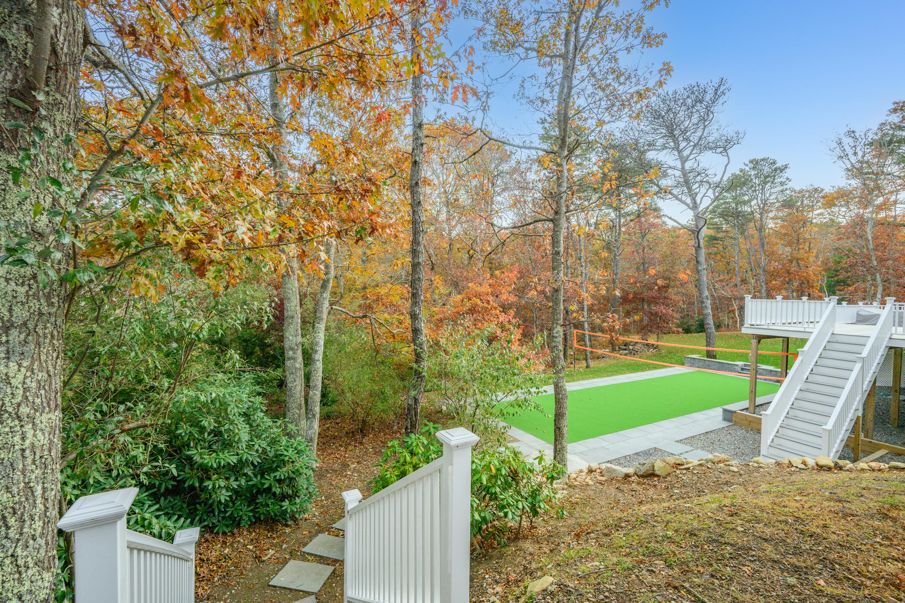 41 Dromoland Lane Barnstable, MA 02630 - Photo 26 of 30 Side yard with view to back yard