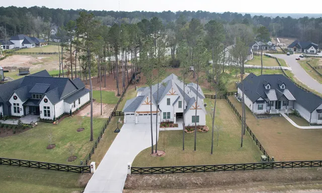 a view of a house with a garden
