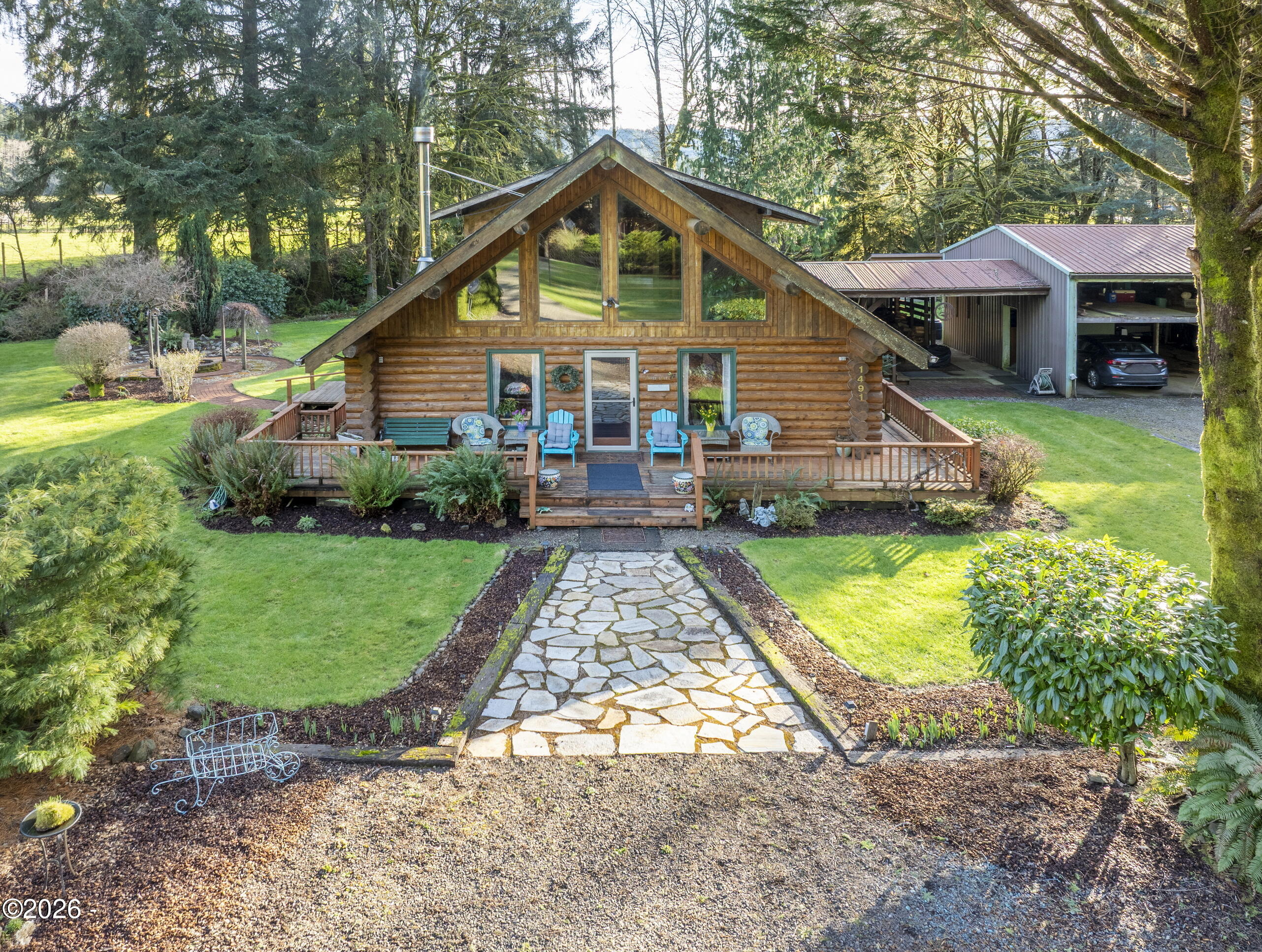 1491 Hamer Road Siletz, OR 97380 - Photo 1 of 45 Front of Home