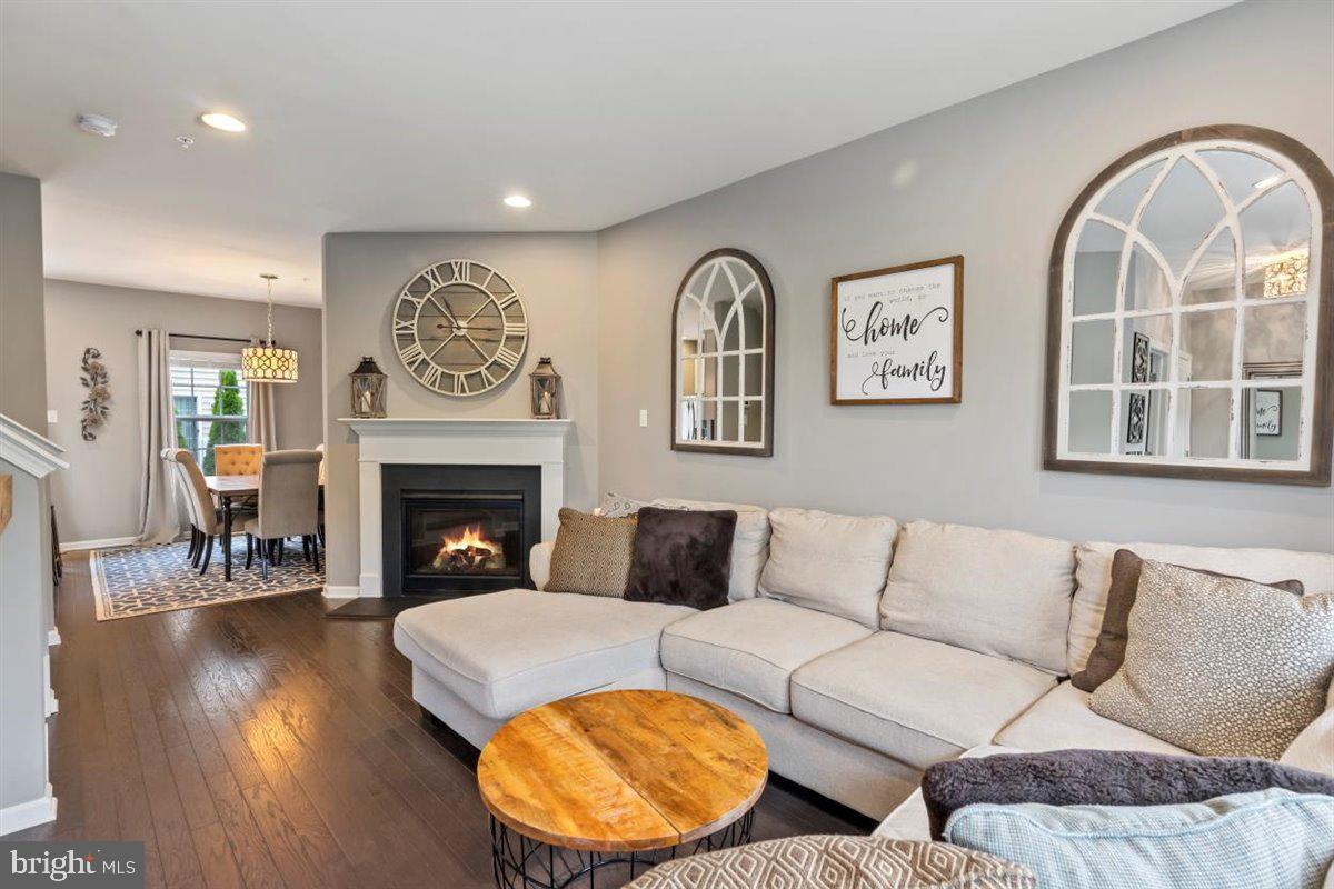 3600 Jacob Stout Road, Unit 7 Doylestown, PA 18902 - Photo 7 of 35 Open Living Room with fireplace