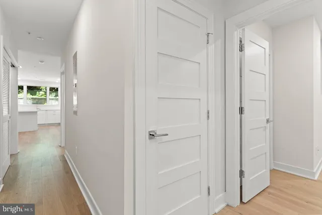 wooden floor in a gallery