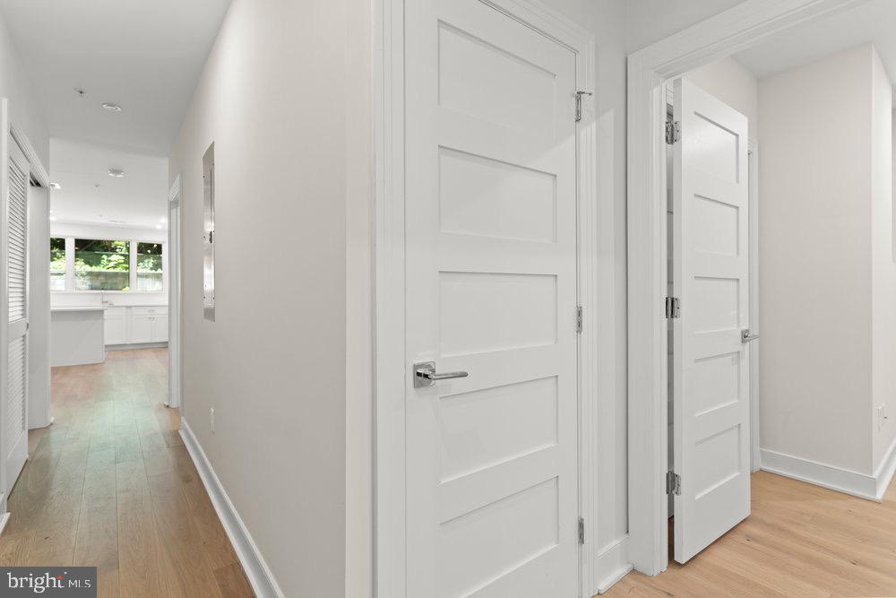 3016 Dumbarton Street Northwest, Unit 102 Washington, DC 20007 - Photo 8 of 23 wooden floor in a gallery