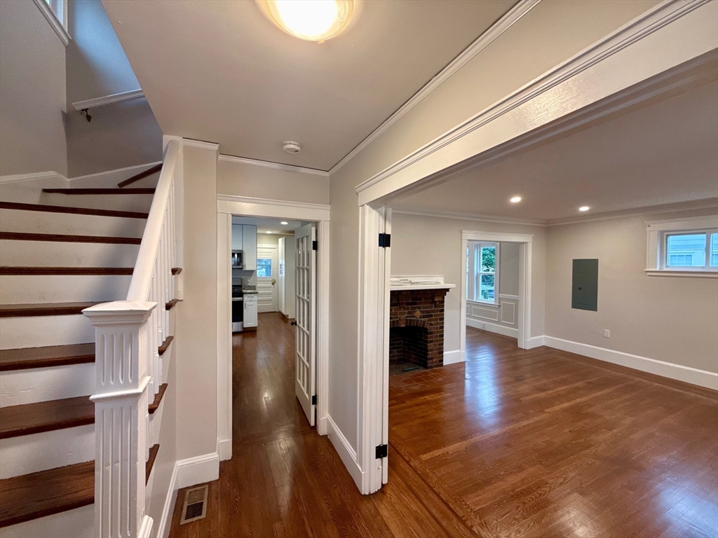 224 Faneuil Street, Unit 1 Boston, MA 02135 - Photo 15 of 19 a view of entryway with wooden floor