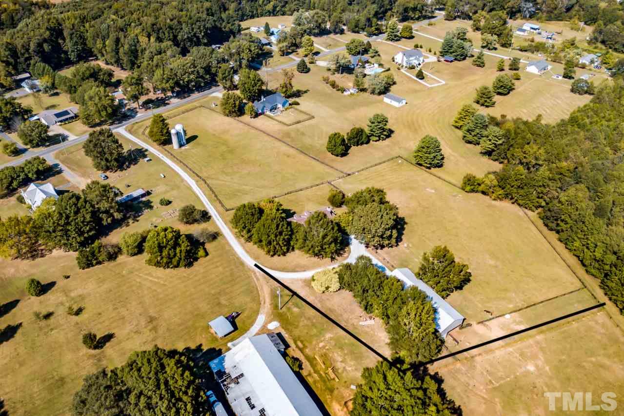 415 Bill Poole Road Rougemont, NC 27572 - Photo 28 of 30 shows approximate property lines with fencing