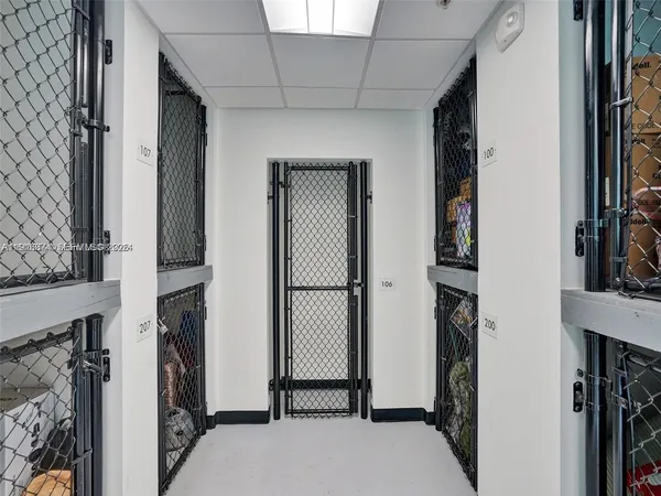 a view of a storage & utility room