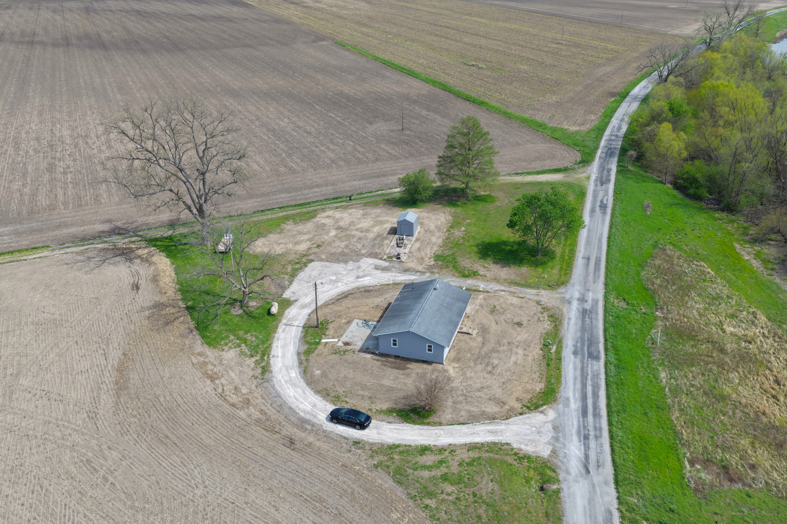 861 Indian Ridge Road Jacob, IL 62950 - Photo 3 of 42 view of a wooden house with a yard