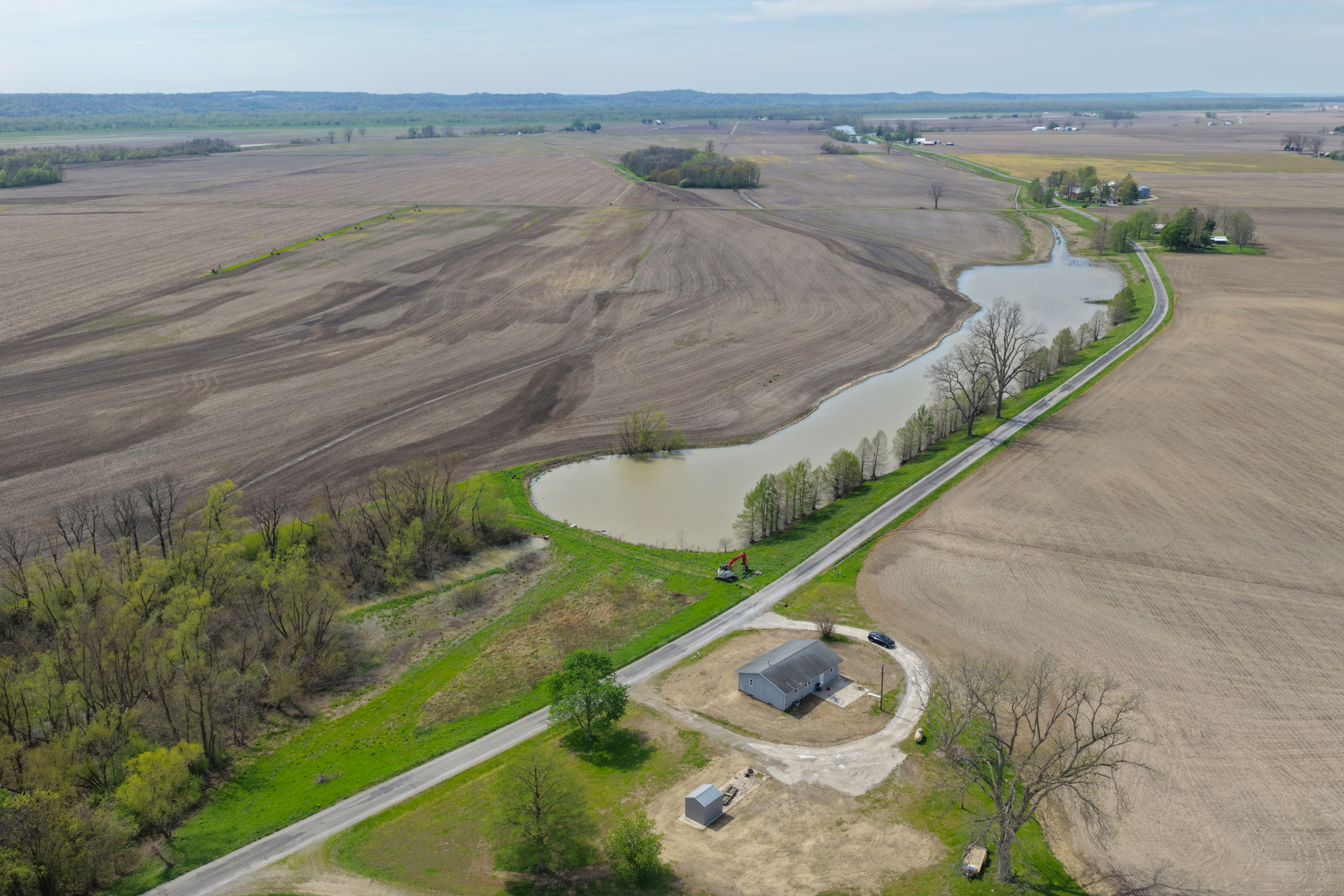 861 Indian Ridge Road Jacob, IL 62950 - Photo 34 of 42 a view of a lake from a balcony