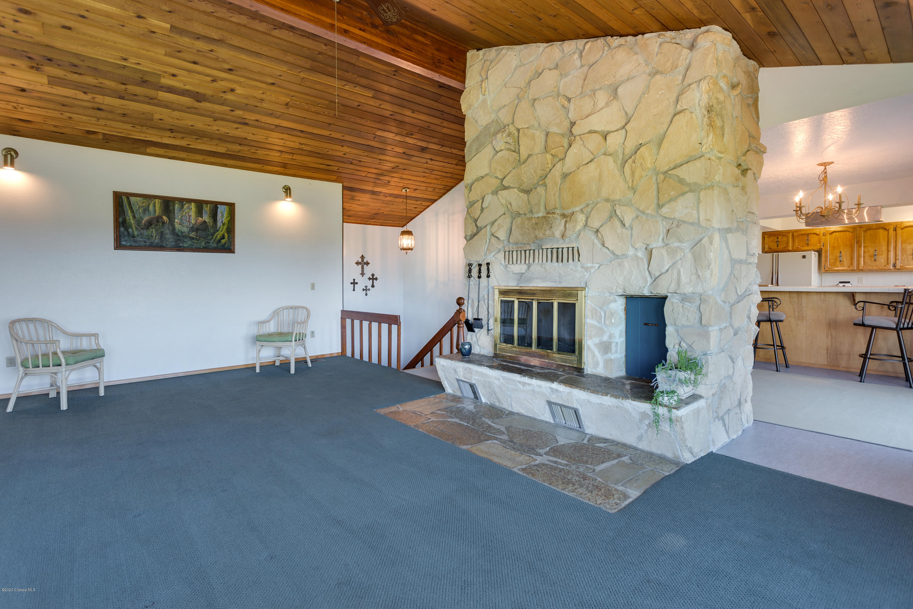 218 Spruce Street Wheeler, OR 97147 - Photo 4 of 18 living 2 - fireplace