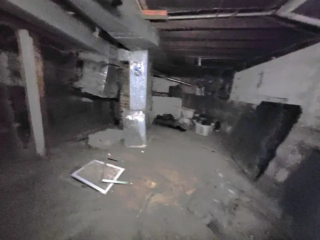 a view of storage and utility room